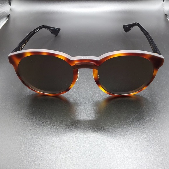 DIOR "ONDE 1" MATTE HAVANA 60MM SUNGLASSES 🕶 - Picture 1 of 9